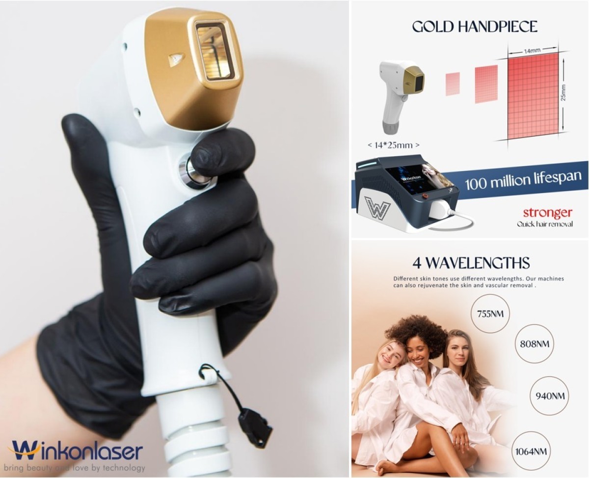 Professional Diode Laser Hair Removal Machine Portable